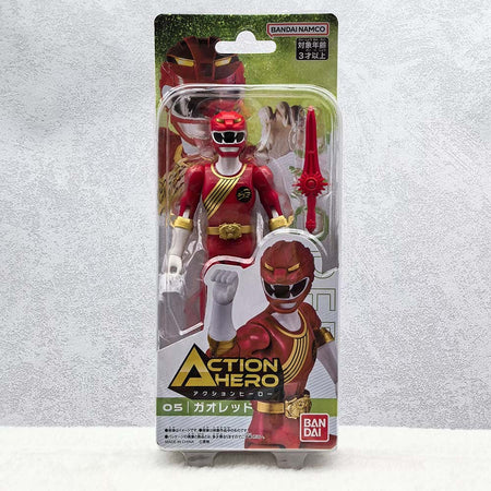 In Stock Original Bandai Action Hero Super Sentai Power Rangers Red Rangers Collection Collection Action Figures Model Toys Gift