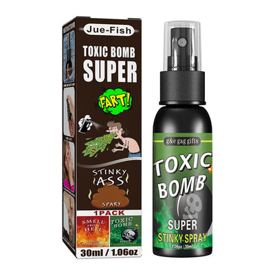 30ml Fart Spray Party Supplies Plastic Liquid Fart Gag for Adults Kids Terrible Stinky Fart Spray Non Toxic Halloween Funny Toys