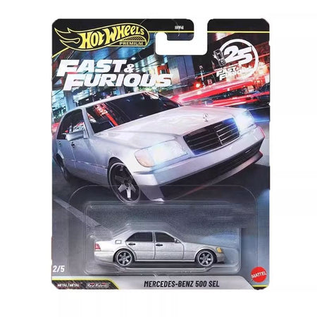 New Hot Wheels 1:64 Fast & Furious 25th Anniversary Set Mitsubishi Mercedes Mustang Etc Classic Diecast Vehicle Cars Model