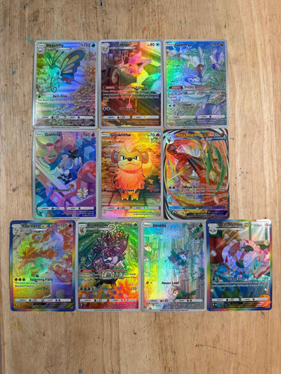 Diy Pokemon ptcg Pocket Self Control Collect Signature Trading Flash Card Anime Cartoon Christmas Diy Gift