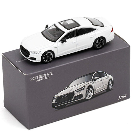 JKM 1:64 A7 2022 Alloy Car Diecasts & Toy Vehicles Car Model Miniature Scale Model Car For Children