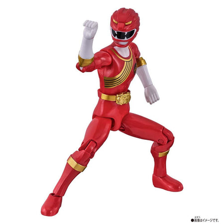 In Stock Original Bandai Action Hero Super Sentai Power Rangers Red Rangers Collection Collection Action Figures Model Toys Gift