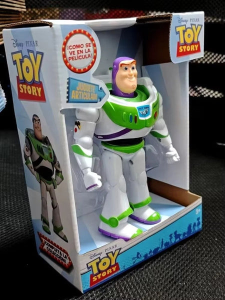 Woody Buzz Lightyear Cute Action Figures Pixar Toy Story Anime Cartoon Model Doll Collection Children Kids Xmas Gift