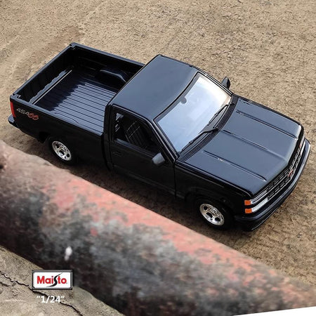 Maisto 1:24 Chevrolet 454 SS 1993 Picku Alloy Car Diecasts & Toy Vehicles Car Model Miniature Scale Model Car For Children