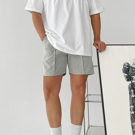 Korean Version of Fitness Sports Cotton Shorts Men's Casual Outdoor Versatile Hip-hop Stretch Breathable Five-point Pants