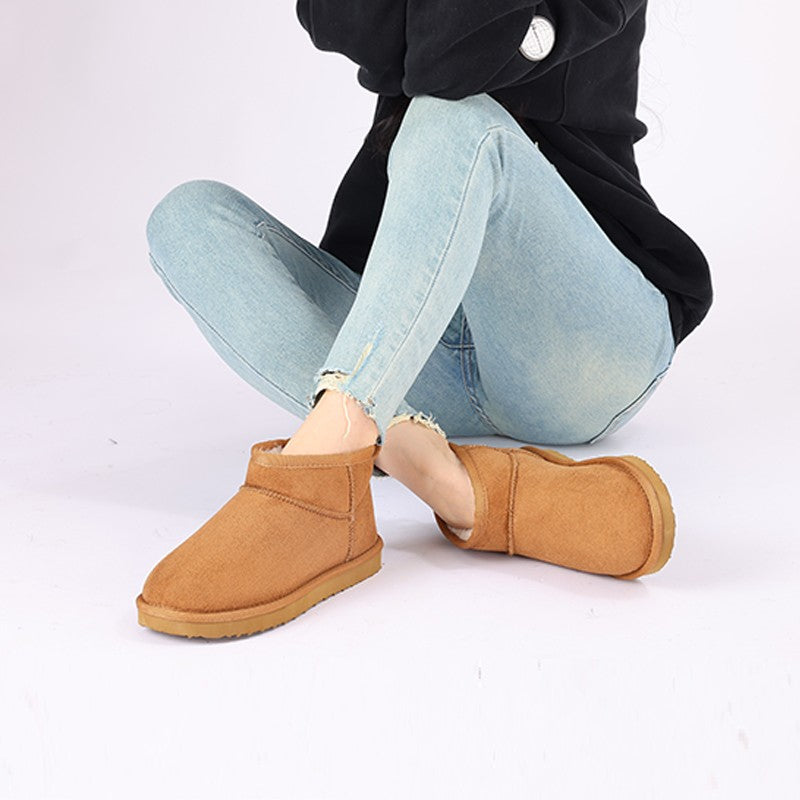 Evshine Women's Classic Snow Boots Short Ankle Boots Winter Super Warm Soft Women Shoes Fashion Cozy Outdoor Snow Boot For Women