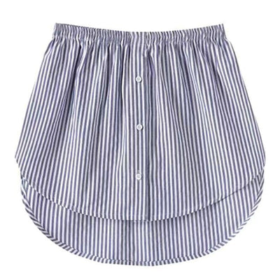 Detachable Underskirt Women Fake Shirt Irregular Skirt Tail Blouse Hem Cotton Extender Fake Hem Mini Skirt Fake Hem 6 Sizes
