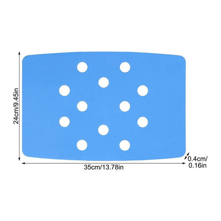 Non-Slip Shower Stool Cushion Anti-Skid Bath Chair Mat Waterproof Bathroom Safety Pad EVA Seat Cushion for Tub Acessories
