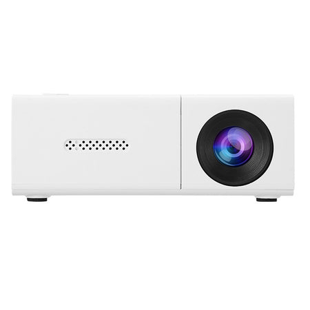 1080P LED Pocket Pico Video Projector Compatible with HDMI AV Laptop Smartphone 4K HD Video Projector for Outdoor Camping Movies