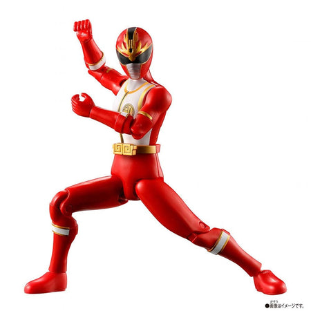 In Stock Original Bandai Action Hero Super Sentai Power Rangers Red Rangers Collection Collection Action Figures Model Toys Gift