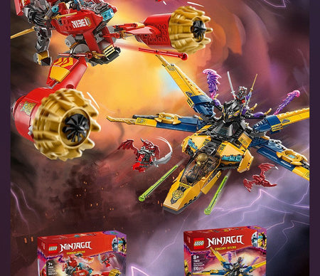 LEGO 71830 Kai's Storm Mech Tank Phantom Ninja Series Toys Children's Building Blocks for Birthday and Christmas Gifts
