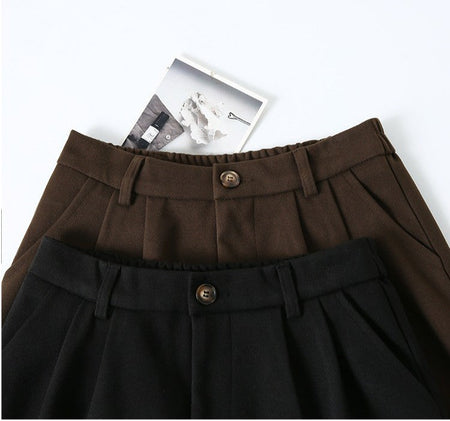 High Waist Plus Size Women Skirt Spring Women Clothing High Waist Hepburn Style Mid-Length A-Line Skirt New Casual Solid Skirts