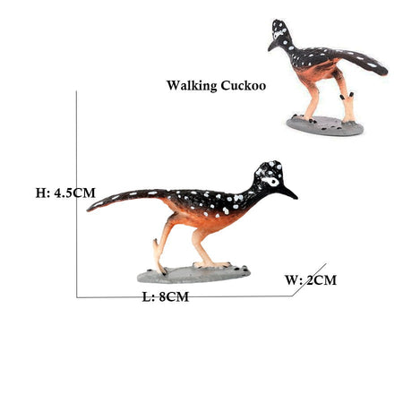 Owl Flamingo Turkey Toucan Seahawk Model Animal Figurines Plastic Bird Toy Action Figure Jungle Adventures Kids Gifts Forest zoo