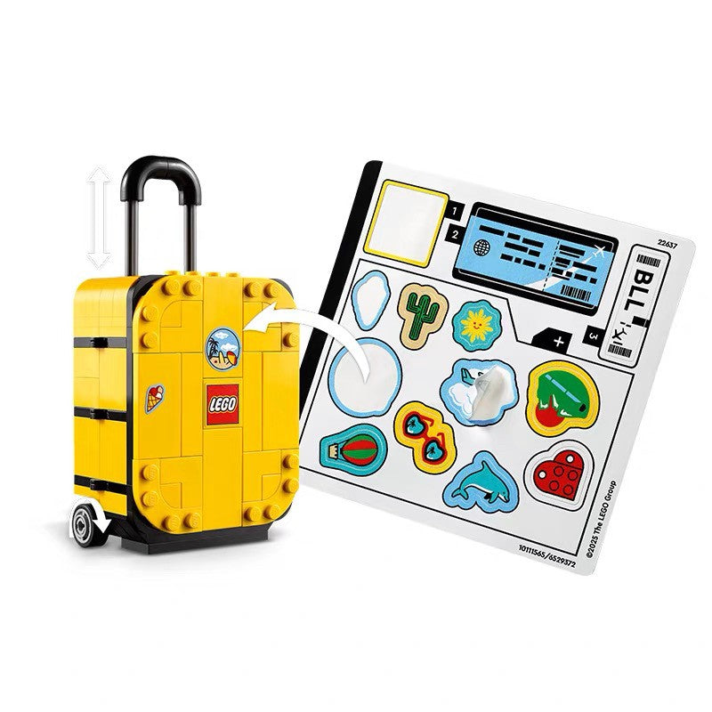 Lego 40817 Yellow Suitcase Kidsren's Building Educational Building Blocks Toy Birthday Gift for Boys and Girls
