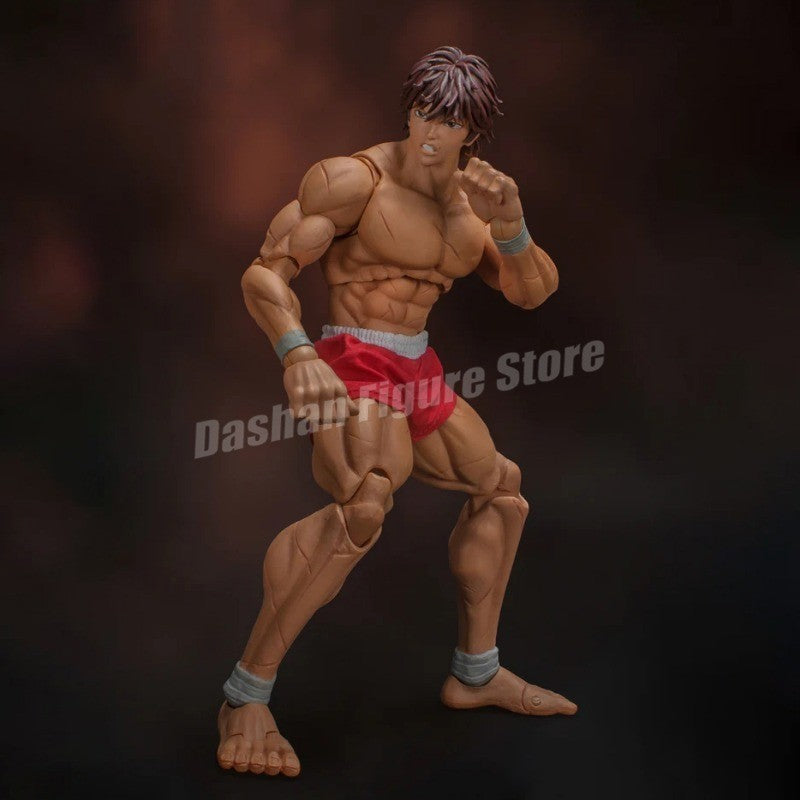 ST Baki Hanma Son Of Ogre Action Figure Hanma Yuujiro Figurine Ko Fighting PVC Collection Anime Yujiro Figures Model Toys Gifts