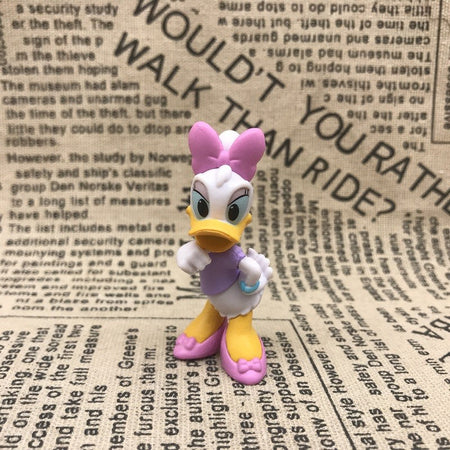 Disney Mickey Minnie Donald Duck Daisy Pluto Clarabelle Cow Cuckoo-Loca Action Figure Toys Anime Figure Doll Gifts For Children