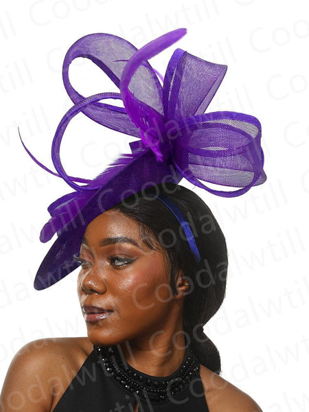 Bride Wedding Mesh Fascinators Church Hat Ladies Women Derby Big Fascinator Hats Party Event Headpiece Bride Wedding Pillbox Cap