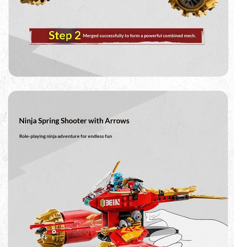LEGO 71830 Kai's Storm Mech Tank Phantom Ninja Series Toys Children's Building Blocks for Birthday and Christmas Gifts