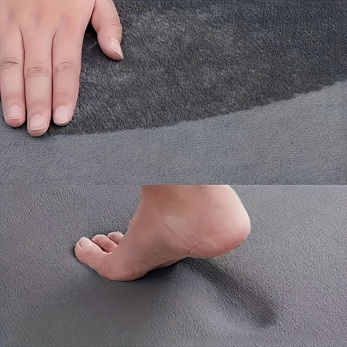 Cartoon Shaped Bathroom Absorbent Foot Mat Shower Room Anti-slip Floor Mat Flannel Printed Dirty Resistant Entrance Mat