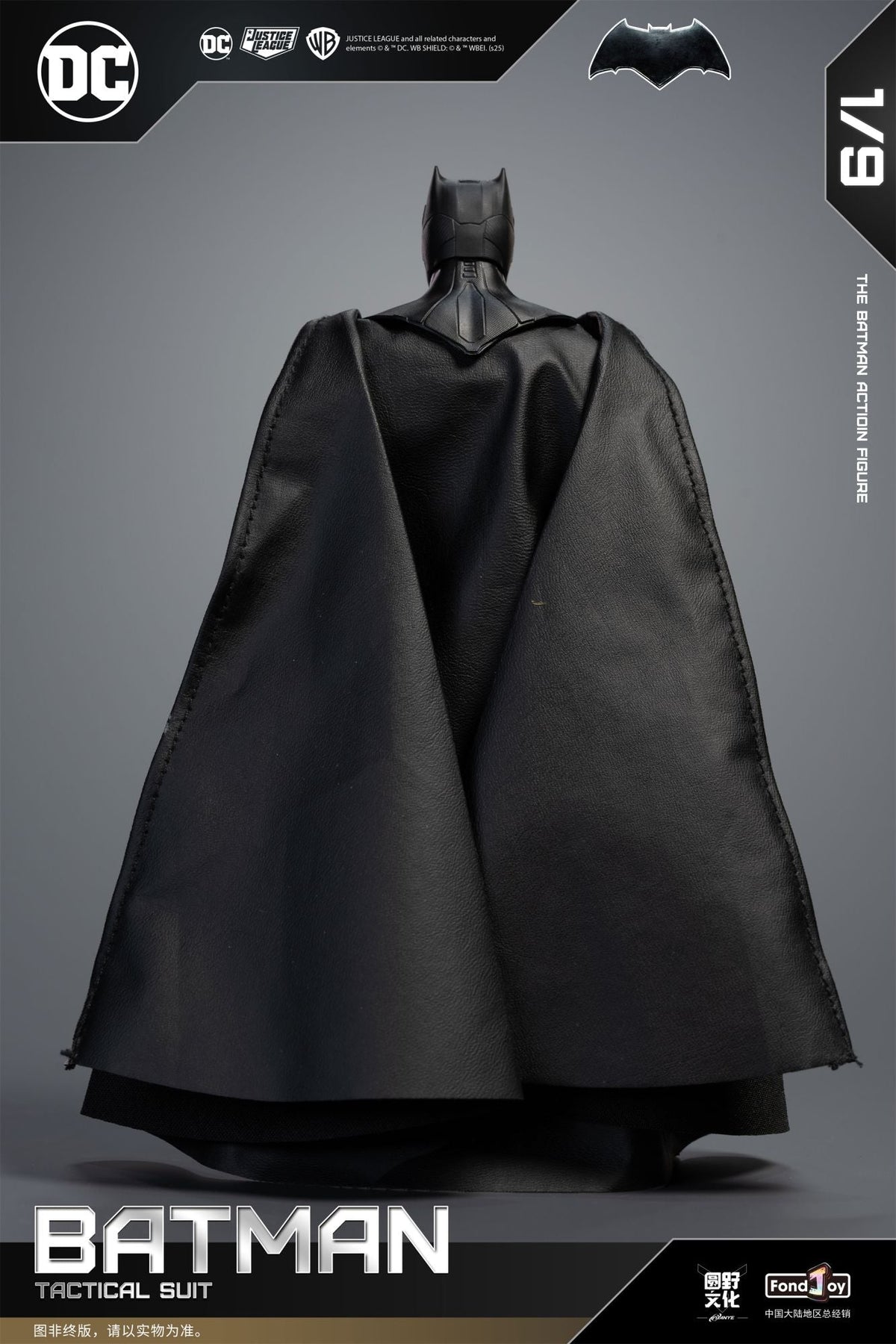 1/9 Original Fondjoy Bruce Wayne Batman Justice League Tactical Batsuit Action Figure Zack Snyder's Movie Detective Comics Toys