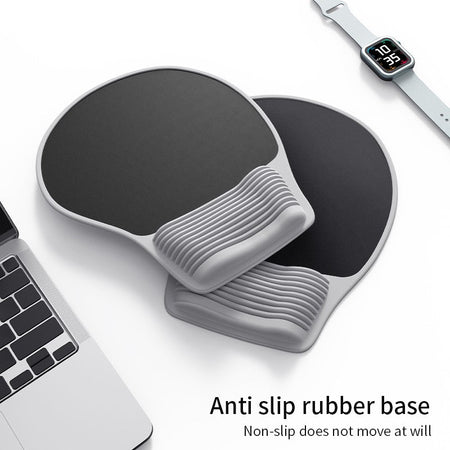 Ergonomic Mouse Pad Wrist Support, Comfortable Mouse Pad Wrist Rest, Relieve Wrist Pain Gel Mouse pad, Laptop, computer, office