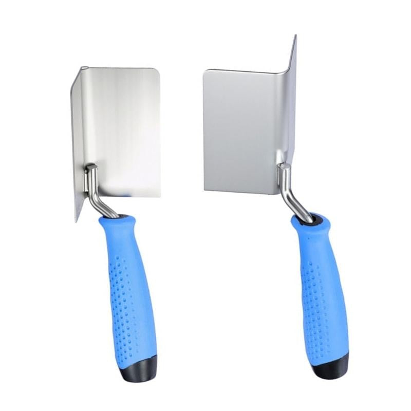 R9UF Outer Internal Corner Trowel Diatom Mud Construction Auxiliary Tool Stainless Steel Plastering Finishing Tool
