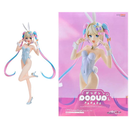 Good Smile Original POP UP PARADE NEEDY GIRL OVERDOSE OMGkawaiiAngel Net tights Bunny Ver. L size Anime Action Figures Toys Gift