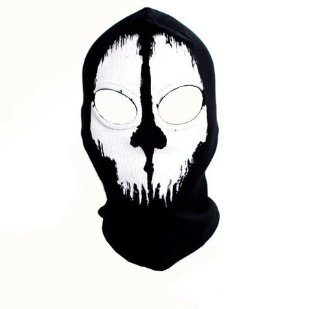 Halloween new mask Black Mask Balaclava Beanies Hats Men Ghost Skull Full Face Warmly Mask Hood Beanie Ggorros Hombre Casquette