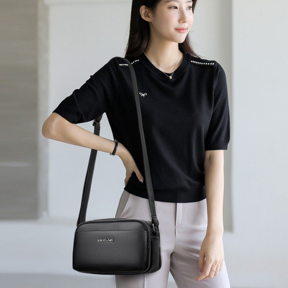 Genuine Brand Luxury Crossbody Bag Women Bags Handbags Designer Soft PU Leather Top Quality Casual Ladies Shoulder Messenger Sac