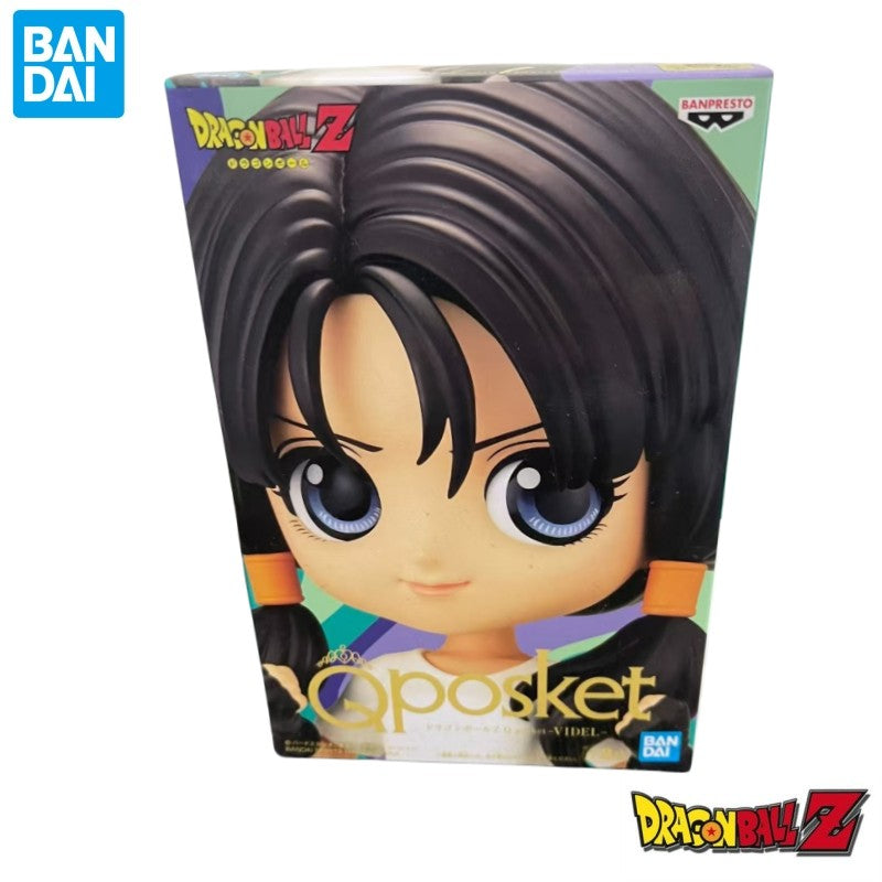 In Stock Bandai Model Doll Brand New Boxed Dragon Ball Qposket Videl Original Anime Characters Garage Kit Collectible