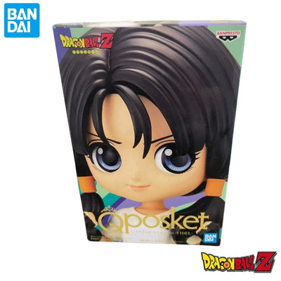 In Stock Bandai Model Doll Brand New Boxed Dragon Ball Qposket Videl Original Anime Characters Garage Kit Collectible