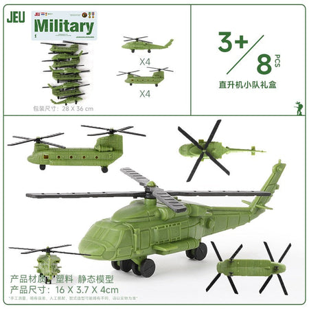 ViiKONDO Army Men Toy Military Vehicle Model Wargame Accessories Tank Radar Missile Launcher Artillery Fighter Barrack Bridge