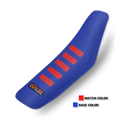 Powerzone Rib Ribbed Gripper Seat Cover in Waterproof Set Protection Antislip Upset Apply to For SXF EXC KXF CRF YZF WR TC TE