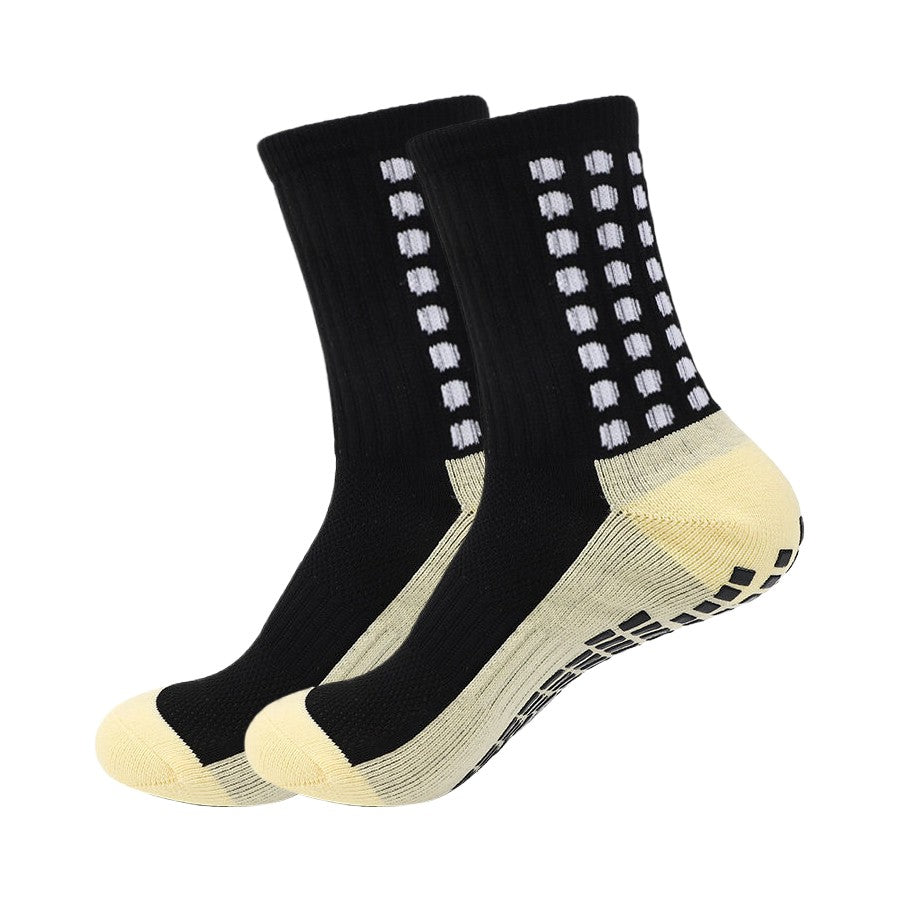 6/10/20Pairs Non Slip Grip Breathable Socks Men Women Professional Athletic Towel Bottom Shockproof for Football Basketball
