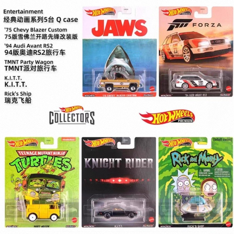 New Hot Wheels HXD63 Pop Culture Collection Series Stranger Things Godzilla Back To The Future Forza Matrix Collection Toys Cars