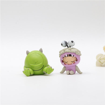Q Version Anime Figures Cartoon Toy Story Woody Alien Monsters University James P. Sullivan Model Toys Children Christmas Gift