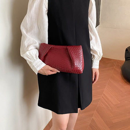 Fashion Multifunctional Women Clutch Bag Embossed Pattern Large Capacity Evening Phone Pocket Luxury Coin Purse Handbag Women