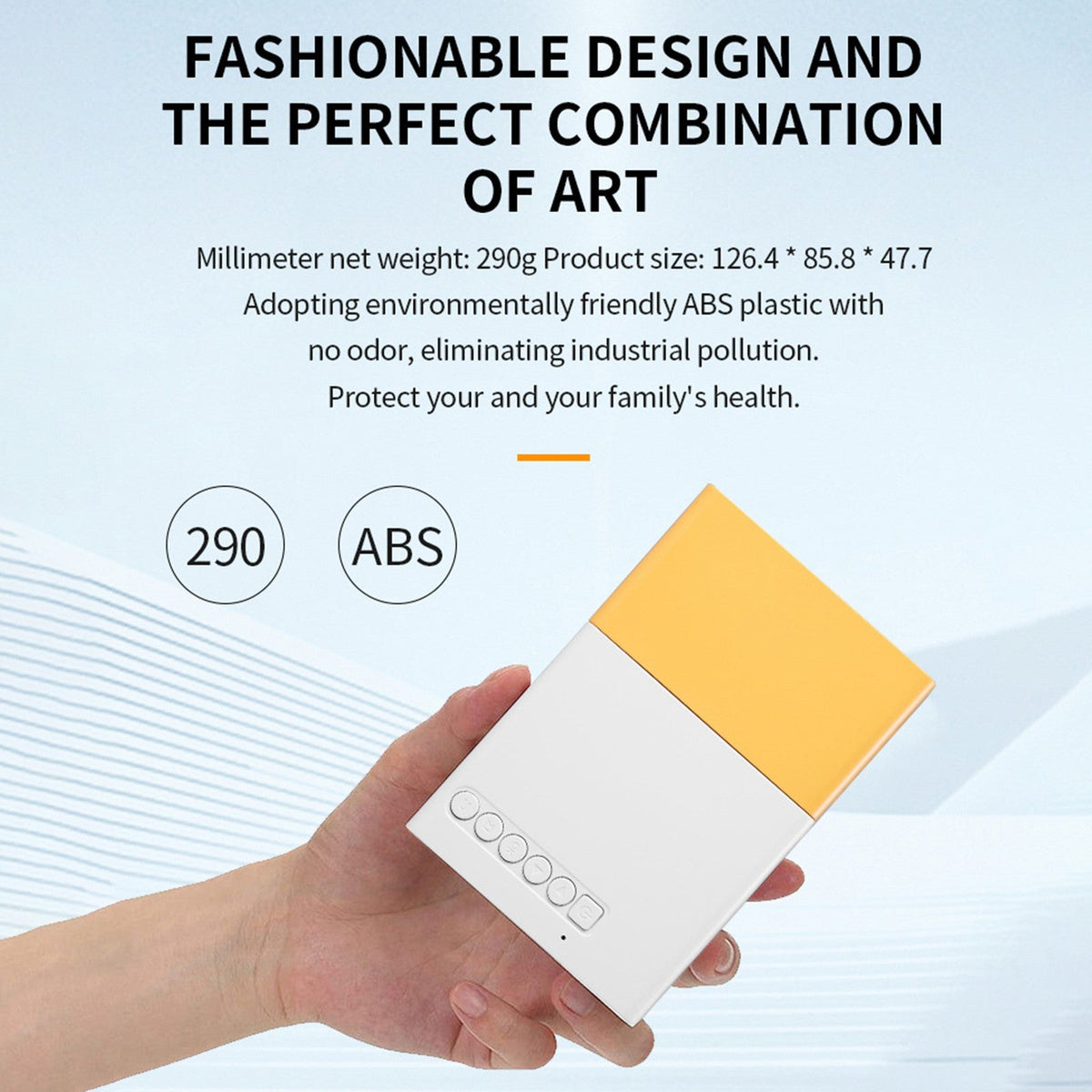 1080P LED Pocket Pico Video Projector Compatible with HDMI AV Laptop Smartphone 4K HD Video Projector for Outdoor Camping Movies
