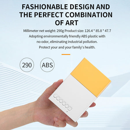 1080P LED Pocket Pico Video Projector Compatible with HDMI AV Laptop Smartphone 4K HD Video Projector for Outdoor Camping Movies