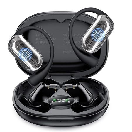 UYUXIO Real Time Translator Headphones AI Language Translation Earbuds 144 Languages & Accents 3 in 1 OWS Ear Buds for Business