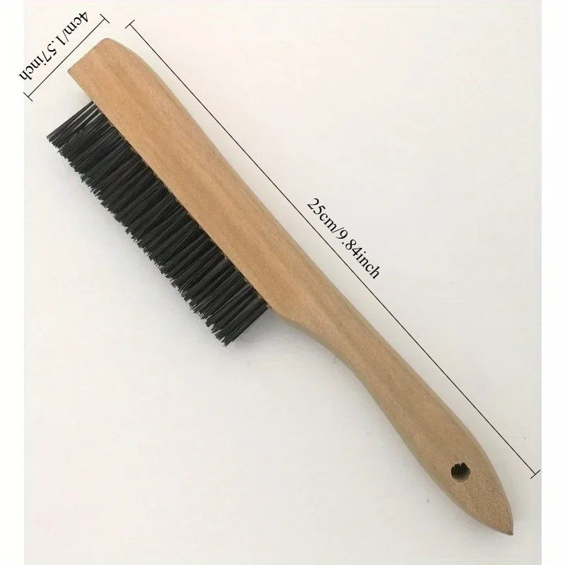 1/2Pcs High Carbon Steel Welding Chipping Hammer Scratch Wire Brush Spring Handle Rust Remover Welder Safety Hand Tool