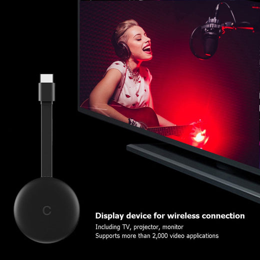 G12 4K HDMI Wireless Display Adapter Dual Band WiFi Wireless Display TV Dongle
