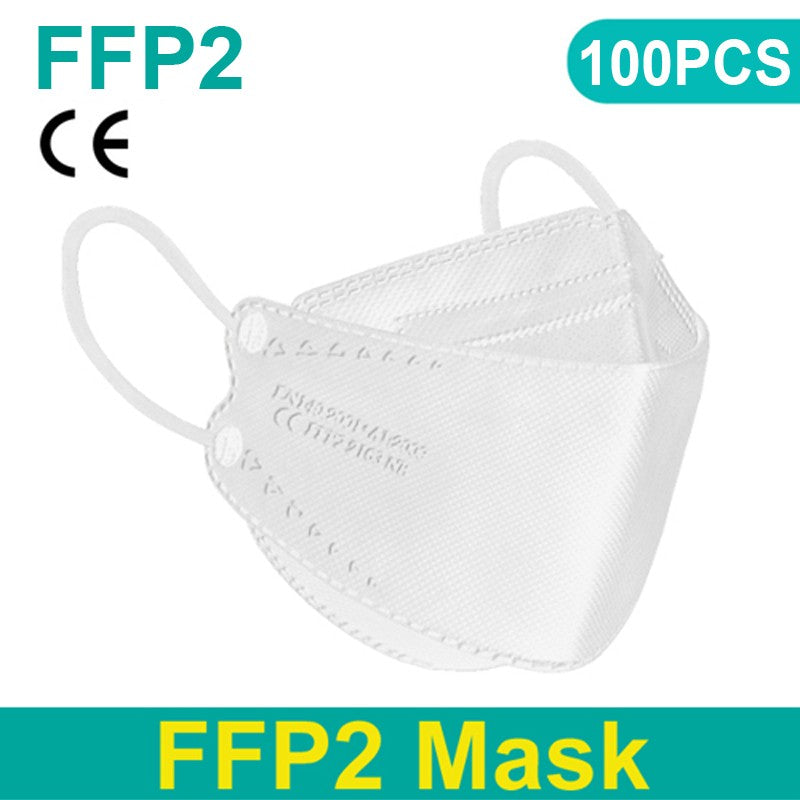 fpp2 CE Protective maske anti dust mask mouth mascarillas 4 Layers maskffp2 face mask KN95 facial masks  filter mask respirator
