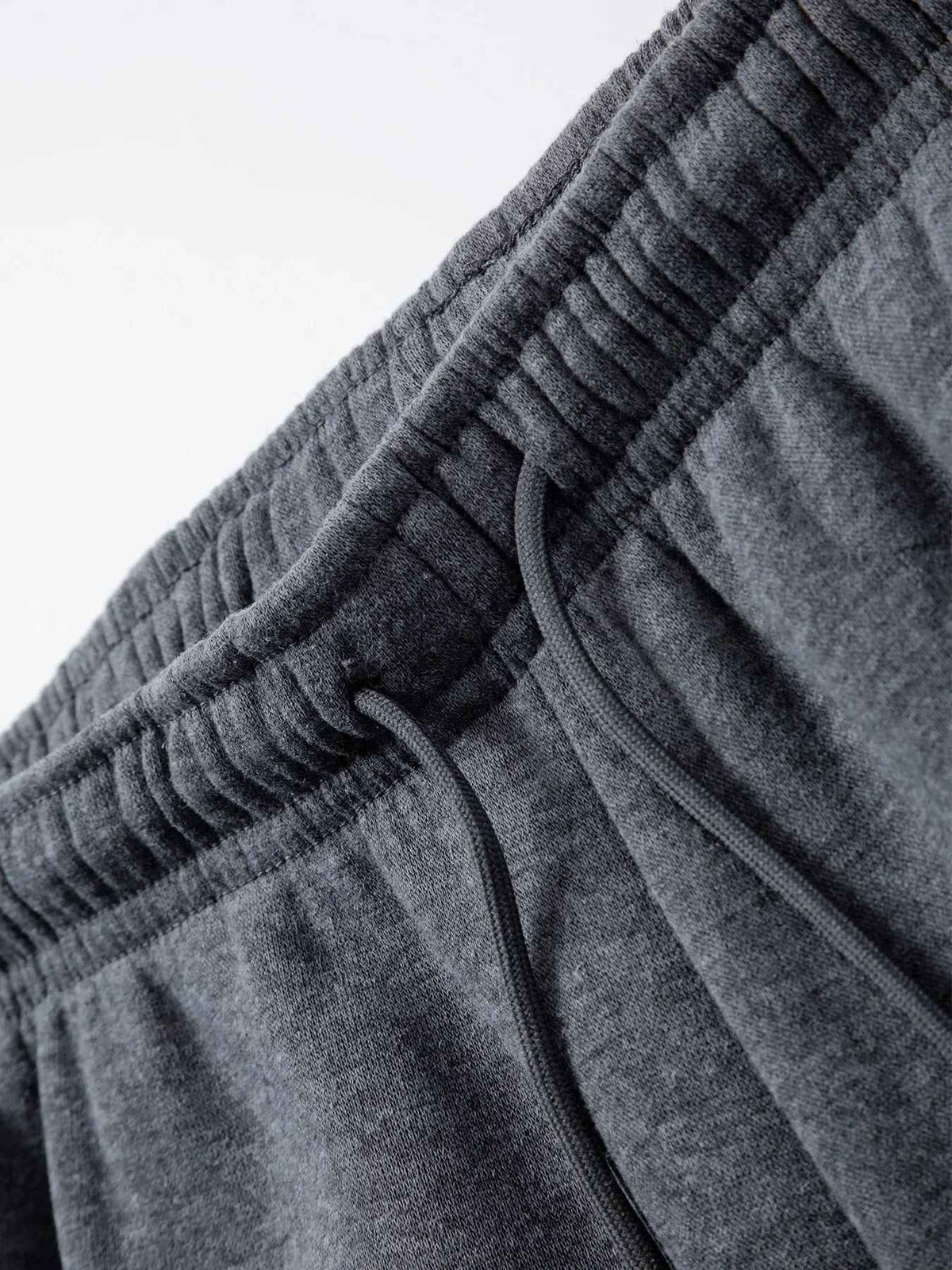 Mens Sweatpants Straight Fit Casual Pants Autumn Winter Men Running Jogger Sports Gym Trousers Solid Color Multi-pocket Pants