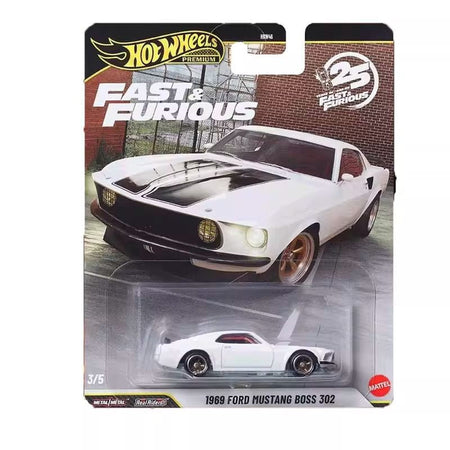 New Hot Wheels 1:64 Fast & Furious 25th Anniversary Set Mitsubishi Mercedes Mustang Etc Classic Diecast Vehicle Cars Model