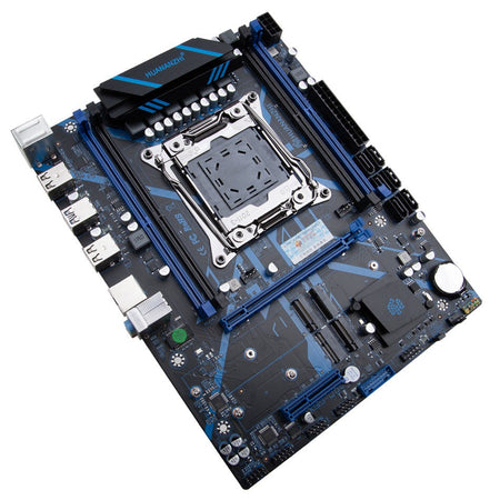 HUANANZHI X99 QD4 LGA 2011-3 Xeon Motherboard with Intel E5-2680 V4 Processor DDR4 Memory M.2 NVME SATA Support Non-ECC Combo