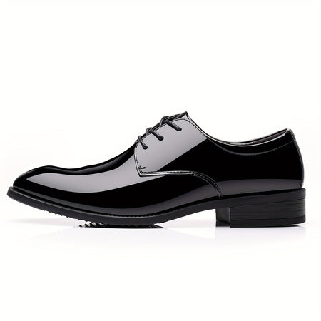 Men's Business Shoes Casual Pointed Toe Slip-On Shoes Tuxedo Fashion Wedding Party Men's Shoes
