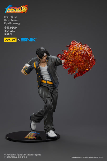 JOYTOY SNK 1/18 Action Figure KOF 98UM Hero Team Kyo Kusanagi Goro Daimon Benimaru Nikaido figures Toys Model