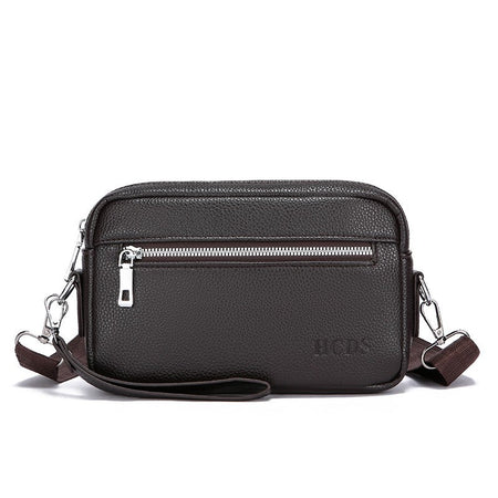 New Style Hand-Held Men's Bag - Trendy Large-Capacity Waterproof Shoulder Bag Casual And Versatile Cross-Body Bag