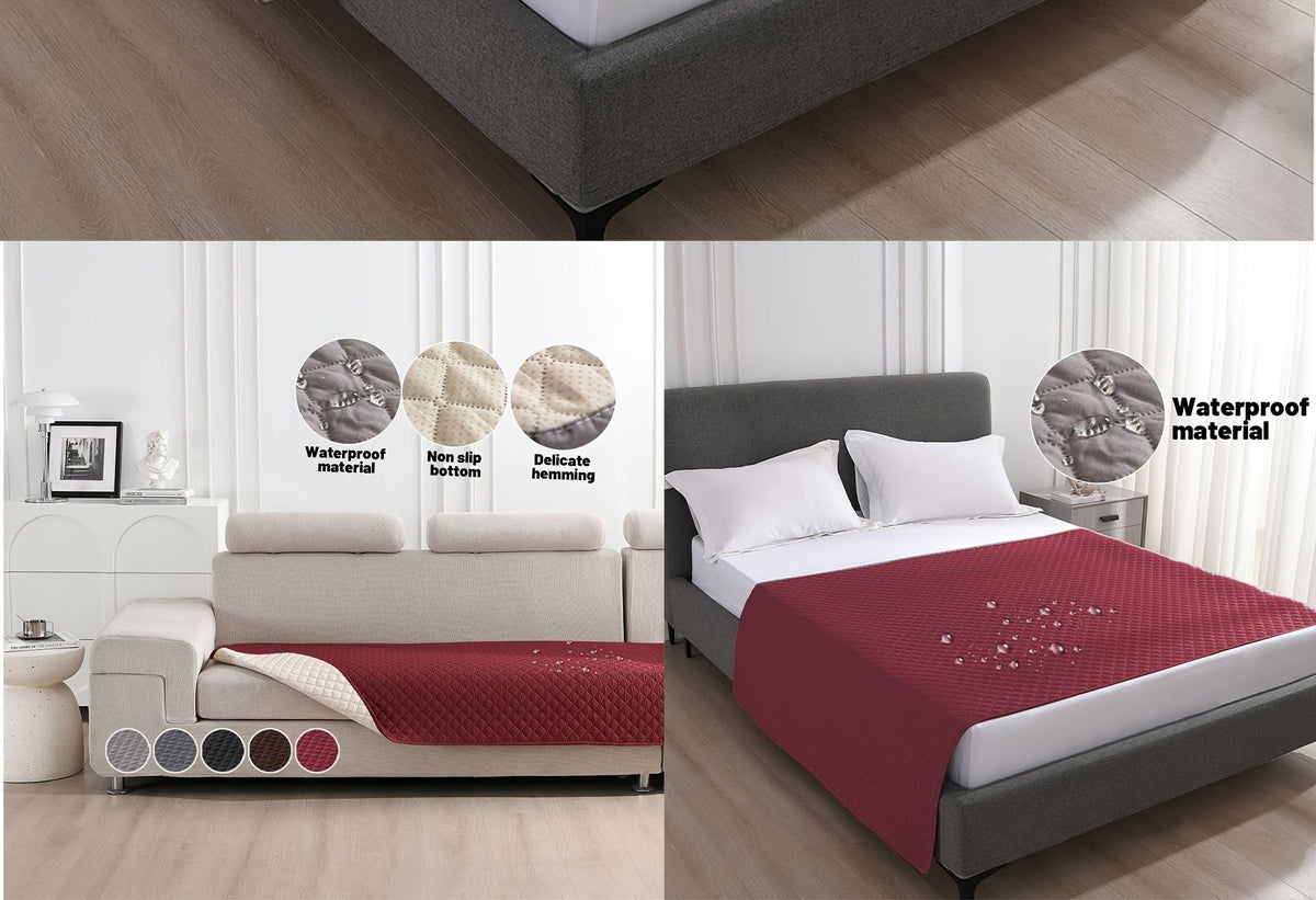 Anti Leaking & Non-Slip Dog Bed Cover,Pet Blanket Sofa Pet Bed Mat,Mattress Protectors Car,Furniture Couch Cover for Cats Dogs